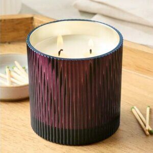 Better Homes & Gardens Spicy Cinnamon Stick Scented Cotton 2-Wicks Ribbed Mecury